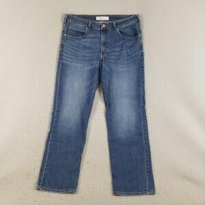 Lee Modern Series Jeans Mens 38x34 Blue L342 Straight Fit Stretch Denim Pants